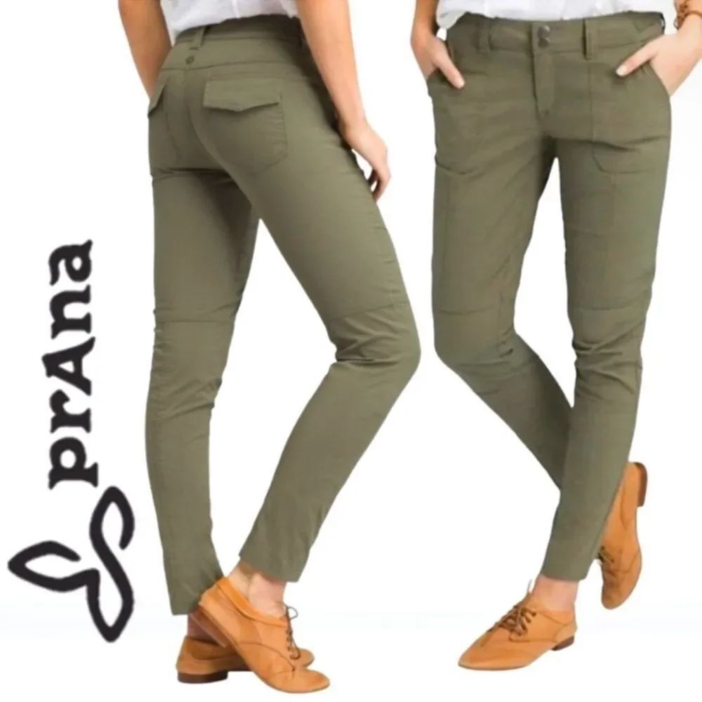 PRANA Essex Pant Green Women’s Size 6